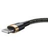 DATA CABLE BASEUS USB LIGHTNING CHARGE RAPIDE NOIR