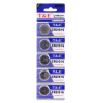 PACK DE 5 PILES BOUTONS LITHIUM 3V CR 2016 T & E