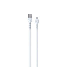 DATA CABLE  TYPE C  FAST CHARGE 2,1A  BLANC DEVIA