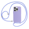 ETUI SILICONE + CORDON IPHONE 15 VIOLET