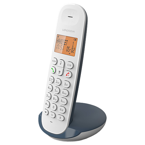 TELEPHONE SANS FIL - MAINS LIBRES ILOA 150 NOIR LOGICOM