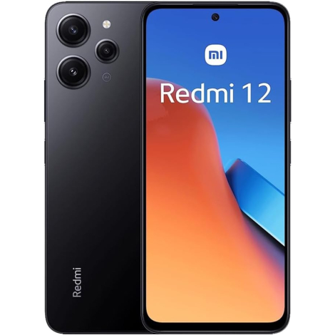 XIAOMI REDMI 12  4/128G NOIR  6.79P 3 CAMERAS