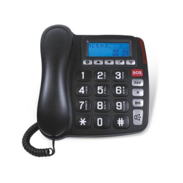 TELEPHONE FILAIRE SENIOR SCHNEIDER GMSC525