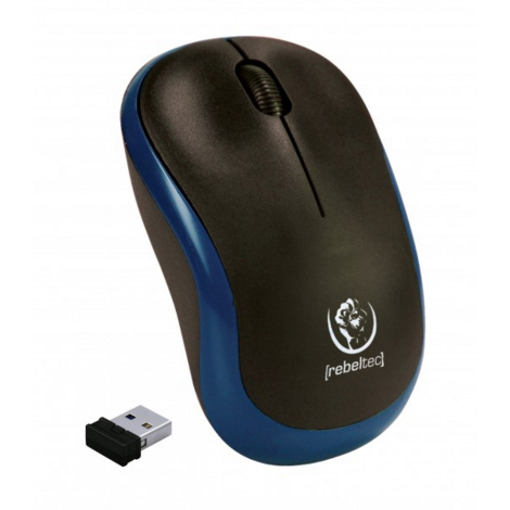 SOURIS SANS FIL NOIRE REBELTEC