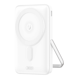 POWER BANK + INDUCTION  MAGSAFE 10000mAh FAST CHARGE 30W XO PR233 BLANC