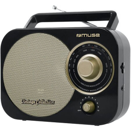 RADIO VINTAGE PILES/SECTEUR FM/MW MUSE M055