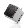RADIO DIGITAL MF 100 SILVER