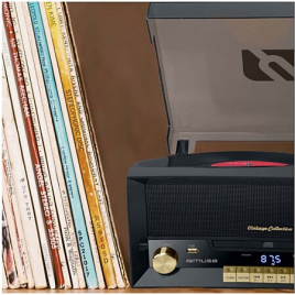 CHAINE CD + DISQUE VINYLE +RADIO MT112 MUSE