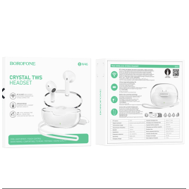 ECOUTEURS BLUETOOTH + ECRAN BOROFONE BW60