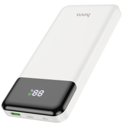 POWER BANK 10000MAH / FAST CHARGE 20W + ECRAN LCD  NOIR HOCO