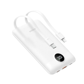 POWER BANK 10000MAH /FAST CHARGE 22.5W  +CABLES +ECRAN BLANCHE VEGER