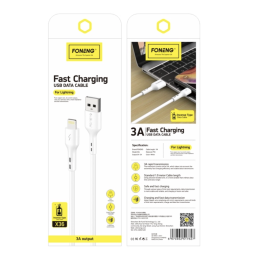 DATA CABLE USB TO TYPE C FONENG X36 BLANC