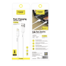 DATA CABLE USB TO TYPE C FONENG X36 BLANC