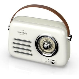 RADIO FM VINTAGE BLUETOOTH BLEUE