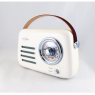 RADIO FM VINTAGE BLUETOOTH BLEUE