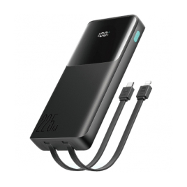 POWER BANK 10000MAH + CABLES 22.5W  + ECRAN JOYROOM