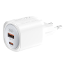 CHARGEUR 2 USB  + CABLE MICRO USB 10W BLANC