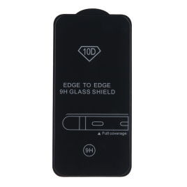 GLASS PREMIUM S25 BLACK 10D