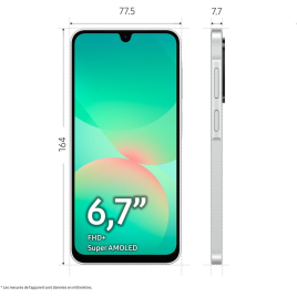 SAMSUNG A26  5G/128G 6.7P  BLANC