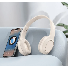 CASQUE BLUETOOTH BEIGE W46 HOCO