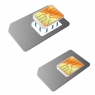 Set d’adaptateurs Noosy carte SIM Nano SIM - Micro SIM - Mini SIM 